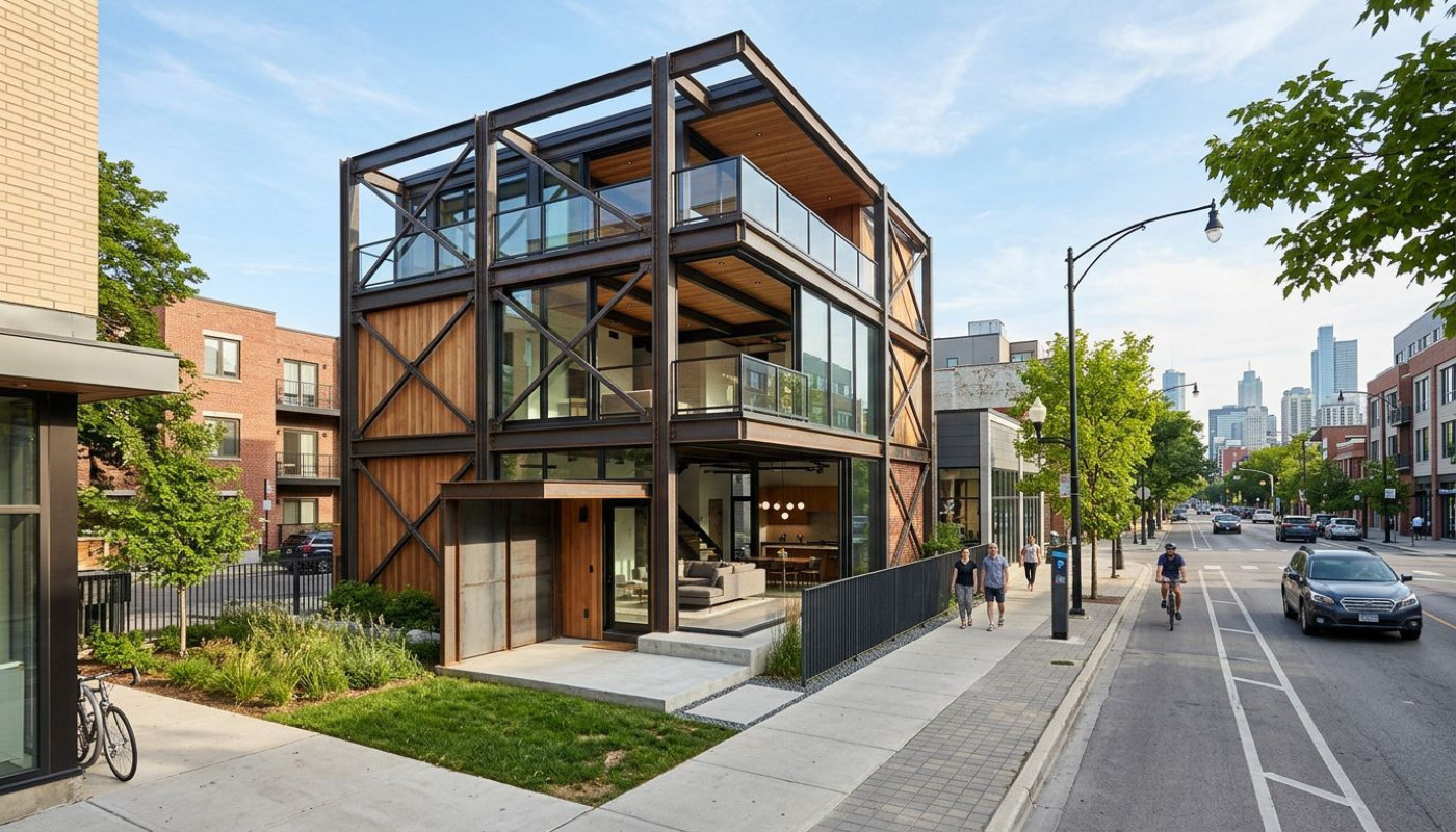 Comment les habitats en acier révolutionnent-ils la construction moderne ?