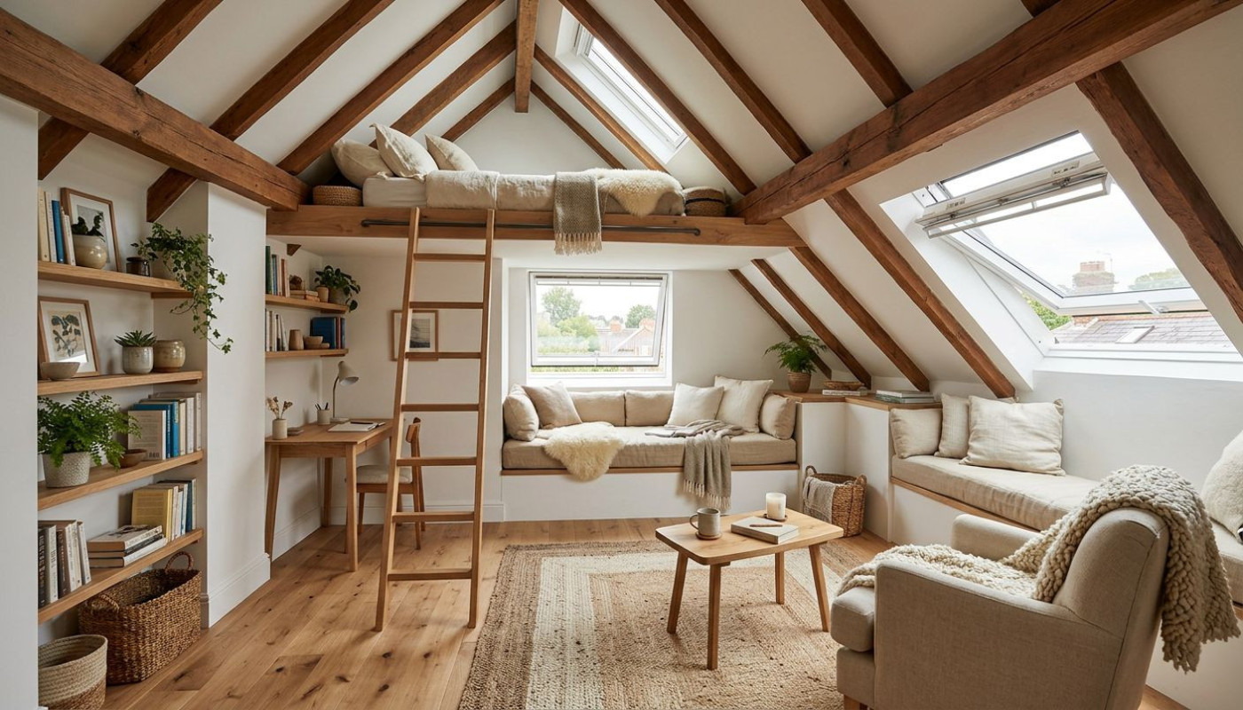 Comment optimiser l'espace lors de l'aménagement des combles ?